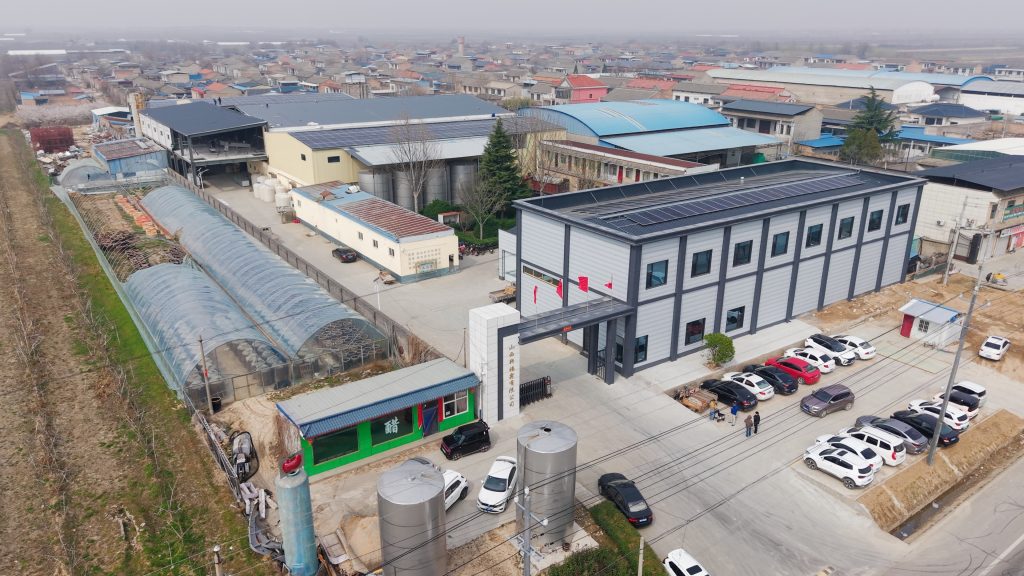 Aerial view of the Detective No.55 factory campus