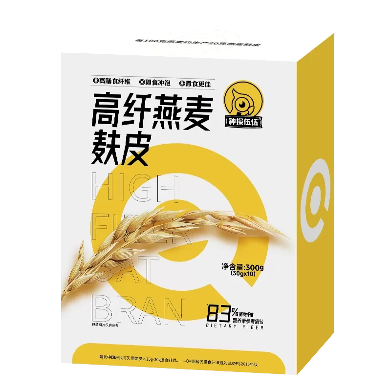 High-Fiber Oat Bran 300g( 0 Added Sucrose)